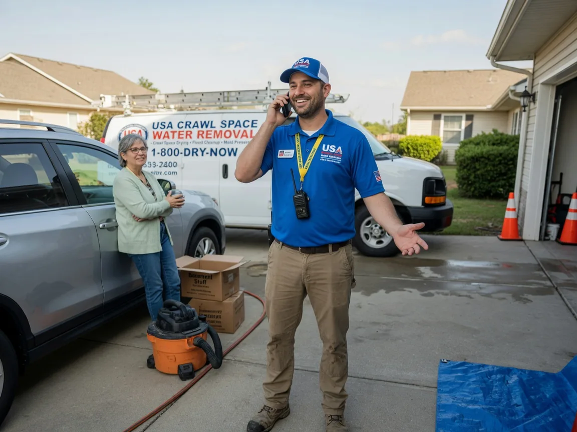 Crawl Space Water Removal Burlington, PA FAQs
